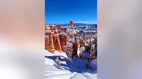 Yellowstone, Grand Canyon under snow: 20 dazzling photos of America's ...