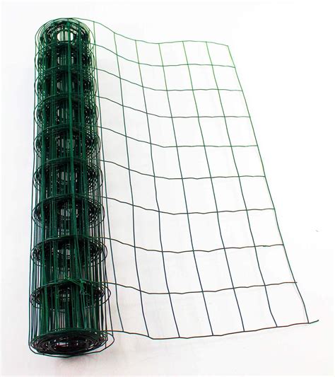 Simpa Multipurpose 1M X 10M Green PVC Coated Galvanised Steel Wire