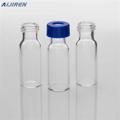 PTFE Silicone Septum HPLC Sample Vials Thread HPLC Autosampler Vials