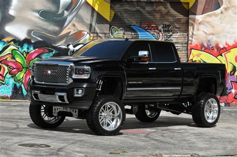 On the Menu Today Deep Dish on Black GMC Sierra Denali — CARiD.com Gallery