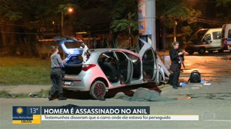 Vídeo Homem é assassinado no Anil Zona Oeste do Rio Bom Dia Rio G1