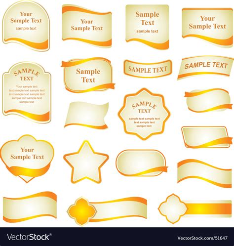 Label Royalty Free Vector Image - VectorStock