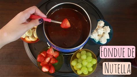 Fondue De Nutella Brincando De Ana Maria Fondue De Nutella Nutella