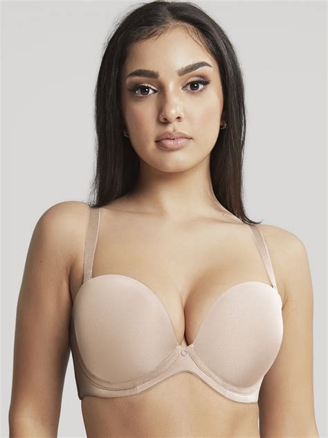 Faith Plunge Strapless Nude Bra