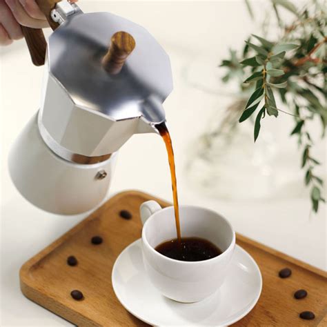 FISHIN COFFEE Moka Pot Coffee Maker Espresso Maker Kettle Manual Coffee ...