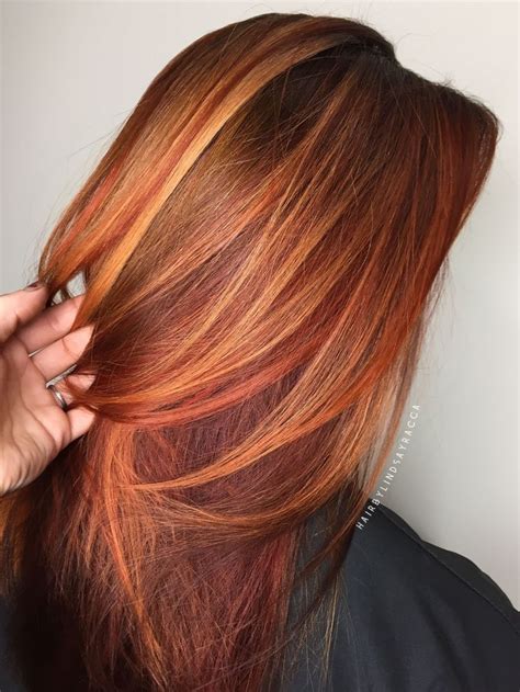 Pin On Balayage Rojo