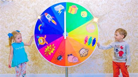 Kids Playing At Magic Wheel Youtube