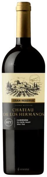 Tagua Tagua BTT Château de Los Hermanos Gran Reserva Carménère