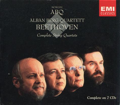 Beethoven Alban Berg Quartett Complete String Quartets Box Set