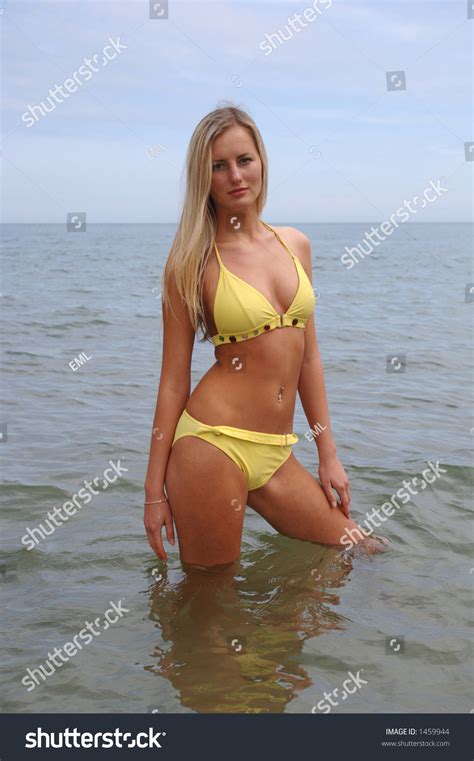 Beautiful Blonde Nude Woman Posing In The Bath Over Royalty Free Licensable Stock Photos