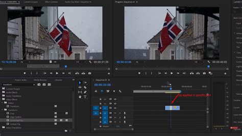 How To Flip A Video In Premiere Pro Horizontal Vertical Flips