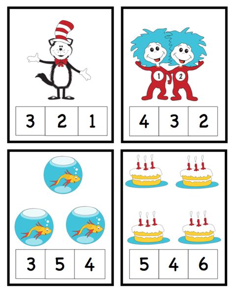 Dr Seuss Math Activities For Preschool