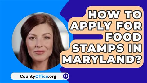 How To Apply For Food Stamps In Maryland Countyoffice Org Youtube