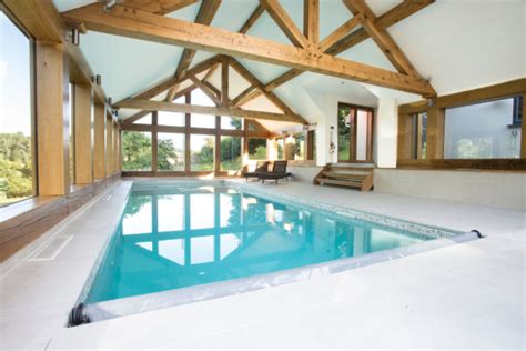 Luxury Swimming Pool Quantock Hills Oakleaf Building