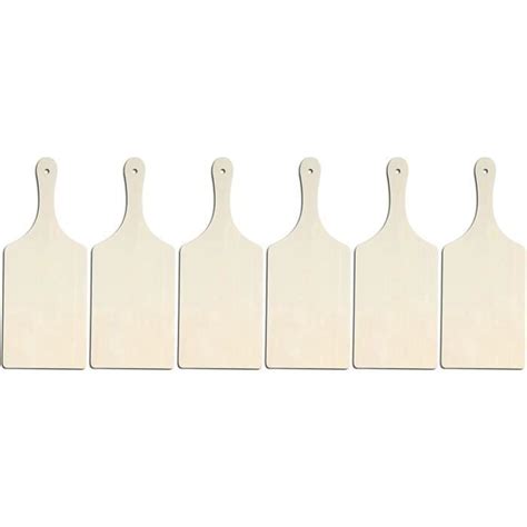 Lot De 6 Planches À Découper En Bois Plateau De Service Pour Dîner