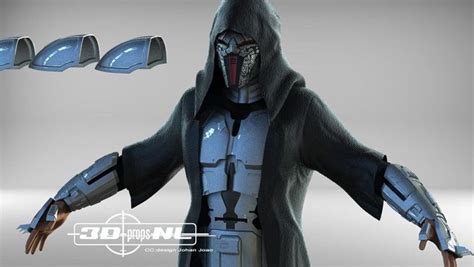 Sith Acolyte Eradicator Armour SWTOR 3D print model