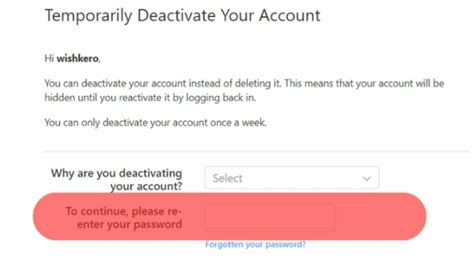 how to deactivate instagram account and reactivate
