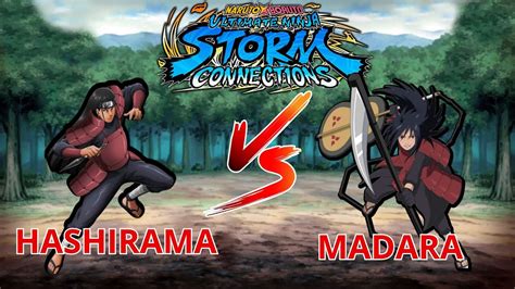 Hashirama Vs Madara Naruto Ultimate Ninja Storm Connections Dublado