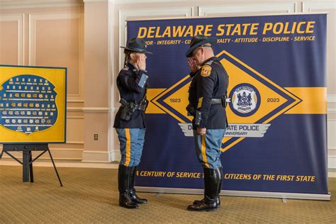 Colonel Melissa Zebley Announces State Police Promotions Delaware