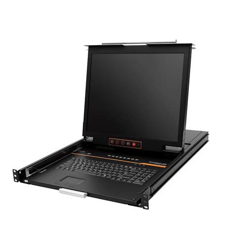 Rack Mount Dual Rail Port Lcd Kvm Switch Kinan Professional