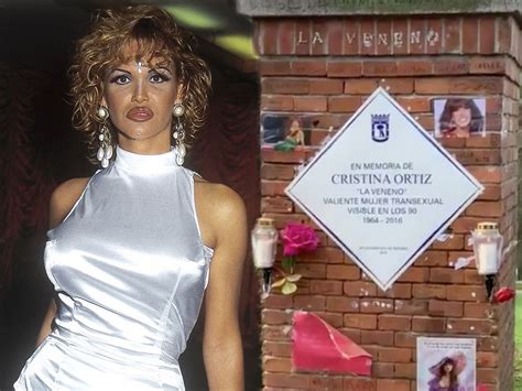 Reponen Por Fin La Placa En Homenaje A Cristina Ortiz La Veneno En