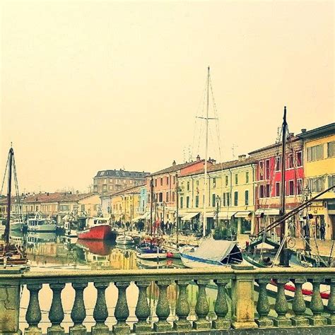 Cesenatico Colorata Anche Nei Giorni Di Foschia Instagram By Lo