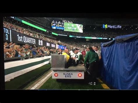 Aaron Rodgers Carted Off The Field YouTube