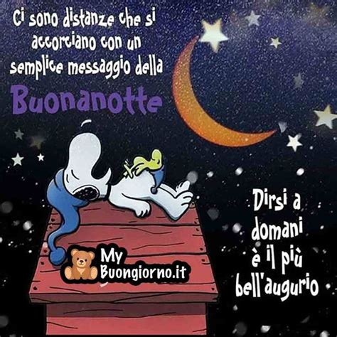 Buonanotte Snoopy Immagini Belle Auguri Di Buona Notte Buonanotte