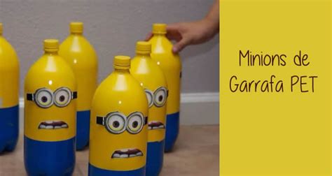 Minions De Garrafa Pet Passo A Passo