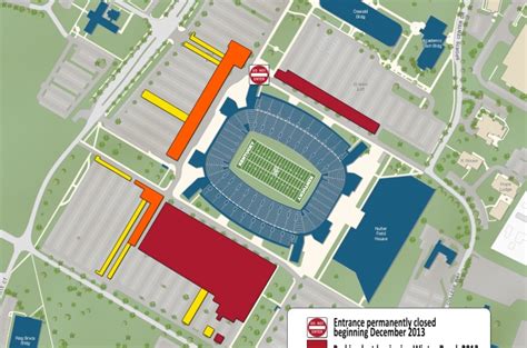 Commonwealth Stadium Parking Map