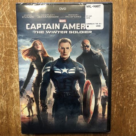 Captain America The Winter Soldier 2022 Dvd Cover