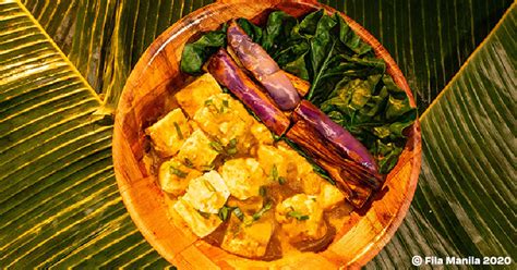 pot traditional filipino kare kare peanut stew fila manila