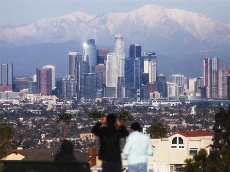 Global Warming: Snow in Los Angeles