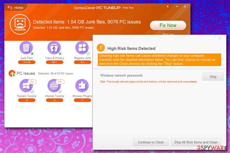 Remove CompuClever PC TuneUp Removal Instructions Free Guide