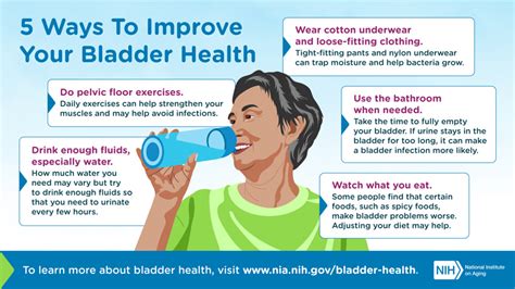 Ways To Improve Your Bladder Health Infographic Best Infographics