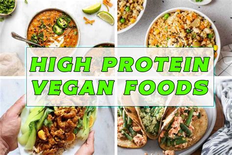 20 Best High Protein Vegan Foods for Optimal Nourishment - TheMuscleFitness