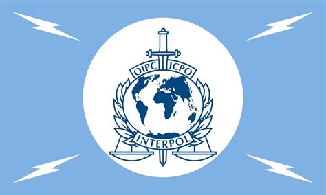 international criminal police organization interpol definition flag
