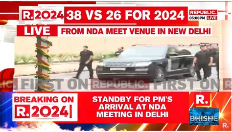 Republic On Twitter Breaking Prime Minister Narendra Modi Arrives