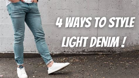 How To Wear Light Wash Jeans