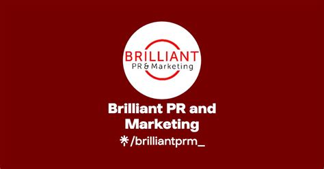 Brilliant Pr And Marketing Linktree