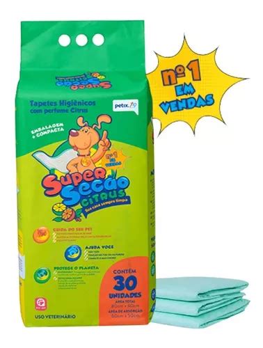 Tapete Higiênico Para Cães 80x60 Super Seção Pet Frete grátis