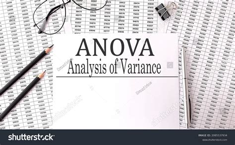 7 Anova Table Images, Stock Photos & Vectors | Shutterstock