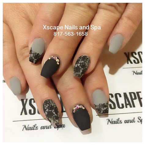 Matte Lace Nail Designs Lace Nail Design Lace Nails Lace Nail Art