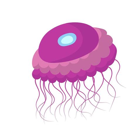 Dibujos Animados De Medusas Medusa Aislada Y Medusas De Biolog A