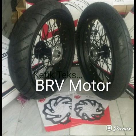 Jual Velg Super Moto 1 Set Super Jumbo Ukuran Ban Jumbo Dan Velg Ukuran