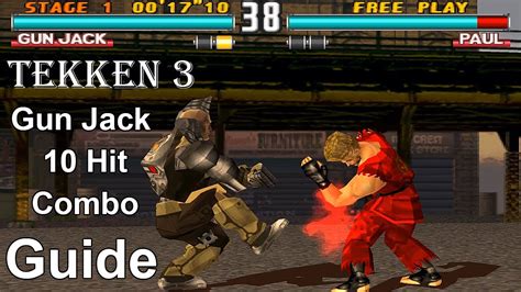 Tekken Gun Jack All Hit Combo Guide K Fps Youtube