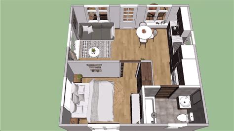 Gorgeous Small House Design Idea 6m X 6m Dream Tiny Living