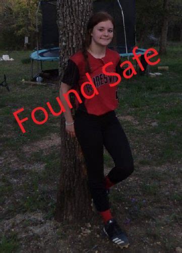 Update Ozark County Sheriffs Office Looking For Missing 14 Year Old