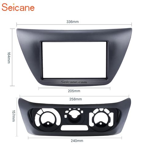 Seicane Din Mm Car Radio Panel Fascia Frame Dvd Dashboard Setro