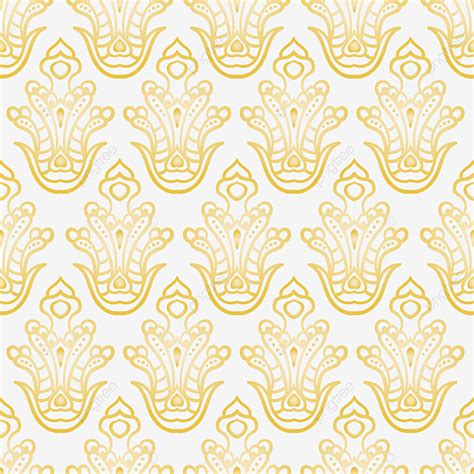 Thai Gold Vector Hd Images Thai Pattern Gold Color Golden Hand